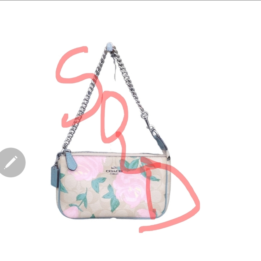 Coach Margot Rose Camo Wristlet-SOLD